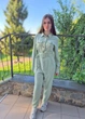 Комбінезон жіночий однотонний на гудзиках Copperose Салатовий 14584 S (укр 42-44) - зображення 10