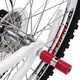 Пеги Duuti для BMX и трюкового самоката, M10, 70 мм, алюминиевые, красные, 2 шт. - изображение 2