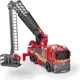 Wóz strażacki Dickie Toys Mercedes z teleskopową drabiną 23 cm 203714011 (4006333066863) - obraz 4