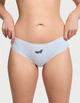 Жіночі бавовняні трусики сліпи Victoria's Secret з силіконовим поясом, L (Блакитний) - изображение 1