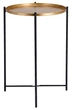 Stolik kawowy Trends 4 You metalowy 35 x 47 cm złoty 568185 (8720573271981) - obraz 2