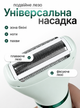Женский триммер электробритва эпилятор депилятор 3 в 1 аккумуляторный беспроводной водостойкий для сухого и влажного бритья лица ног подмышек зоны бикини и интимных зон для удаления волос с 3 насадками 2 гребнями USB зарядкой зеленого цвета ANSHE VGR - изображение 3