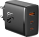 Сетевое зарядное устройство Baseus Cube Pro Fast Charger 2C+U 65W EU Cluster Black (P10152301113-00) - изображение 13