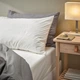 Простынь с резинкой RÖNNVECKMAL ikea 405.326.24 белая - изображение 3