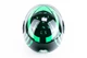 Шолом інтеграл BLD-825A S (55-56см), чорно-зелений "хижак" - зображення 6