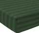 Простирадло на резинці MirSon 140x190 см Ranforce Elite 17-0612 Stripe Emerald (2200008201364) - зображення 1