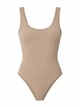 Боди-белье-майка для женщины Esmara LYCRA® 478671 XS Бежевый - изображение 1