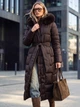 Куртка зимняя Dressa 77840 размер 44-46 цвет коричневый - изображение 2