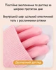 Гелевые перчатки для увлажнения и смягчения кожи рук SPA 18,2×12 см розовые R9874 - изображение 4