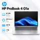 Ноутбук HP ProBook 4 G1a 14" WUXGA IPS AMD Ryzen 24 ГБ з AI та сканером відбитка Сріблястий (AX6J0AV_V9) - зображення 1