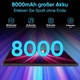 Планшет 11" COLORROOM C5 6+6/128Gb 8 ядер Android 14 8000 mAh Сірий (102359938) b1 - Уцінка - зображення 5