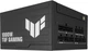 Блок живлення Asus TUF Gaming 1000W Platinum Black (90YE0101-B0NA00) - зображення 7