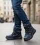 Подростковые зимние термоботинки ТОМ М Waterproof на овчине на липучках BIKI 01210 blue 35(стелька 22,3см) - изображение 1