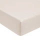 Простынь на резинке MirSon односпальная 70х190+10 см Poplin Line 002 Milky White Поплин (2200007102686) - изображение 1