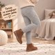 Детские теплые лосины для девочки на флисе, 130 см Серого цвета (NABITU kids leggings) - изображение 7