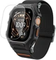 Etui Spigen Lite Fit Pro + Screen Protector do Apple Watch Ultra 1 / 2 / 3 / 4 (49mm) Black (ACS11415) - obraz 1