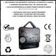 Настенные часы Instant Karma Clocks Car Service бесшумные, черный - изображение 7