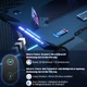 Комп'ютерний стіл Devoko, для геймерів з LED-підсвіткою, 120 × 60 см - зображення 7