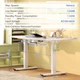 Компьютерный стол FLEXISPOT EC1PR1206, с регулировкой высоты, 120 × 60 см - изображение 8