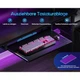 Компьютерный стол Coleshome, для геймеров с LED-подсветкой, 140 × 48 см - изображение 4