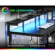 Компьютерный стол Coleshome, для геймеров с LED-подсветкой, 140 × 48 см - изображение 6
