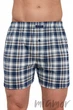 Трусы-боксеры с принтом клетка Cornette Comfort 002/345 2XL Синий - изображение 1