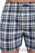 Трусы-боксеры с принтом клетка Cornette Comfort 002/345 2XL Синий - изображение 2