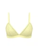 Женский кружевной комплект белья Victoria's Secret бралетт и трусики тонг 1162393781 (Желтый S) - изображение 6