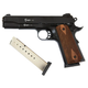 Стартовый пистолет Kuzey 911 black, деревянные ручки, с доп. магазином (Colt 1911) - изображение 2
