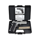 Стартовый пистолет Kuzey 911 SX matte chrome, черные ручки, с доп. магазином (Colt 1911) - изображение 5