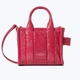 Сумка женская Marc Jacobs The Shiny Crinkle Micro Tote Magenta H064L03FA22-608 - изображение 3