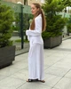 Женский костюм из креп жатки рубашка и штаны Белый Maybel 3XL 412 (2132_6) - изображение 6
