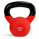 Гиря металева Crivit 8 кг з вініловим покриттям Red/Black (R4852131820250) - изображение 1