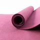 Коврик для йоги и фитнеса EVA 4мм OSPORT Yoga Pro (йога мат, каремат спортивный, гимнастический коврик для тренировок) + ручка переноска (OF-0340) Бордовый - изображение 4