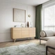 Комод Perfect Home Helion KSZ160 160x39x84 см дуб Віченца 3 дверцята 3 ящики Perfect Home - зображення 2
