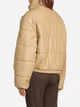 Куртка из искусственной кожи женская Guess 193448338 2XL Бежевая (1159863426) - изображение 3