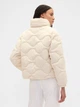 Куртка демісезонна коротка жіноча GAP 854225616 2XL Молочна (1162192082) - зображення 2