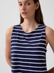 Платье короткое летнее женское GAP 302069758 XS Синий/Белый (1162228232) - изображение 5