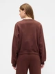 Свитшот на флисе женский GAP 407633543 XL Коричневый (1162239514) - изображение 2