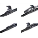 Щітка склоочисника Kaer Boneless, тиха та зносостійка гума, для JEEP Compass/Beiqi F40/BJ40/BJ80 - зображення 3