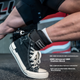 LARASTAR Gantry Frame Fitness: фиксаторы для лодыжек, канат для ягодичных мышц, вспомогательные эластичные ленты для тренировки мышц ног и отработки ударов ногой назад, комплект из двух штук, черный. - изображение 5