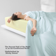 Літня ковдра JD Jingzao Infit Comfortable Sleep з бамбукового волокна класу А, яку можна прати в пральній машині, з охолодженням та кондиціонером, зелена, 1,5x2 м - зображення 4