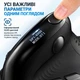 Беспроводная вертикальная мышь Delux M618XSD Seeker с OLED-дисплеем и аккумулятором, 4000 DPI - изображение 2