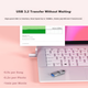 Флеш память USB ASUS PM300 32GB USB 3.2 Gen1 + Type-C Grey - изображение 3