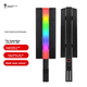 Светодиодный ручной фотосвет Hakutatz LED, RGB-подсветка с изменяющимся цветом для прямых трансляций, создания атмосферного освещения, контурных эффектов, портретного макияжа, студийного освещения для прямых трансляций, фотоосвещения. - изображение 4