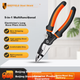 Багатофункціональні плоскогубці для електриків Gangdun SHEFFIELD S035057, 5 дюймів - изображение 8