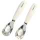 Детские столовые приборы Corn из стали 316L с футляром - изображение 4