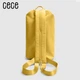 Багатофункціональна легка водонепроникна нагрудна сумка CECE Traveling Light на одне/двоє плече, осінньо-жовта, 10 л - зображення 4