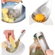 Многофункциональная ложка-толкатель для детского питания COOKSS, ложка для измельчения и процеживания из нержавеющей стали 304, толкушка для картофеля и инструмент для приготовления имбирной пасты. - изображение 2