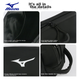 Сумка для плавания MIZUNO, унисекс, многофункциональная, водостойкая, большая вместимость, для спорта и фитнеса, ручная, портативная, сумка для хранения вещей для плавания, 2007, черная - изображение 9